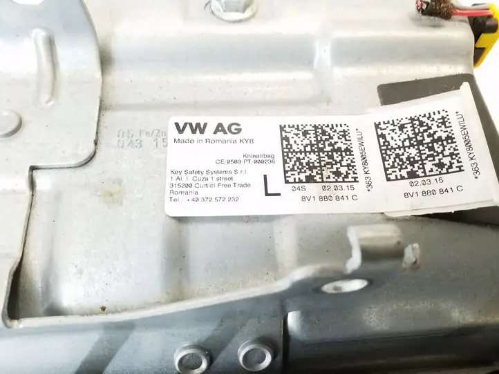 Audi A3/S3 8V (2012 - 2016) 8V1880841C Подушка безопасности пассажира — фото 3