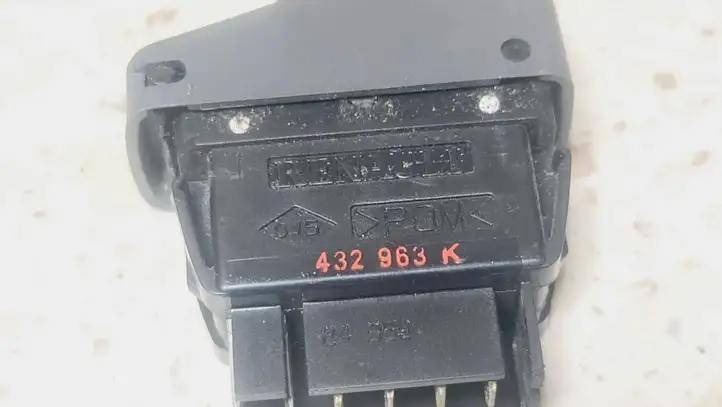 Renault Scenic I (1996 - 2003) 432963K Кнопка стеклоподъемников — фото 4