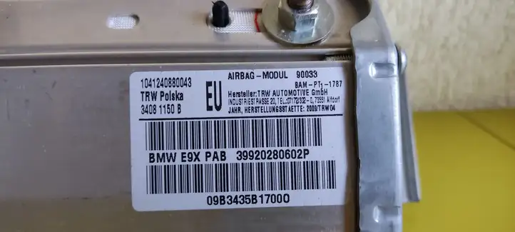 BMW 3 E90 E91 (2005 - 2012) 72129202806 Подушка безопасности пассажира — фото 4