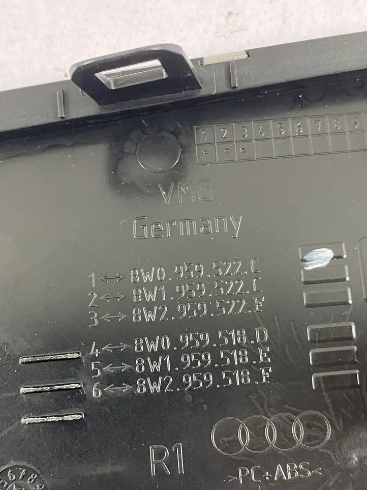Audi A4 S4 B9 8W (2019 - ) 8W0959523E Комплект отделки дверей — фото 6