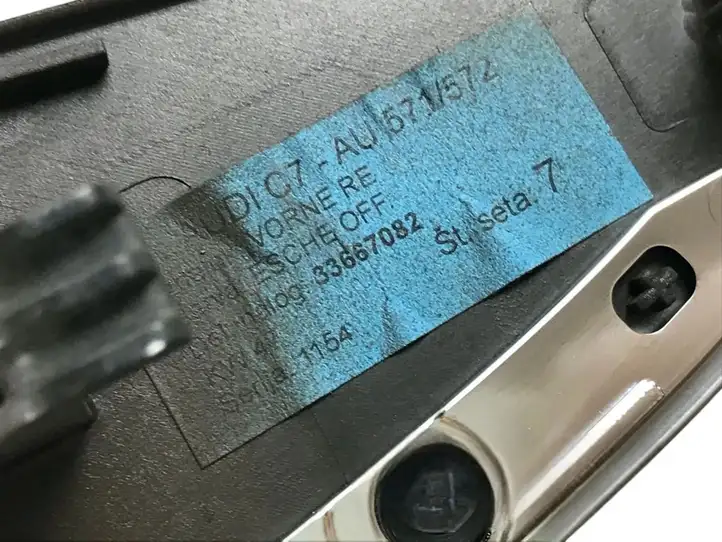 Audi A6 C7 (2011 - 2014) 4G0867410 Прочая отделка передней двери — фото 6