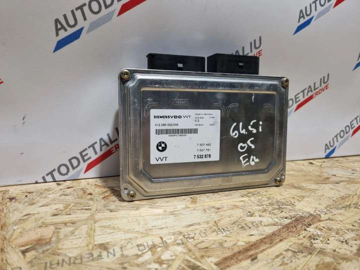 7532878 BMW 6 E63 E64 Galios (ECU) modulis