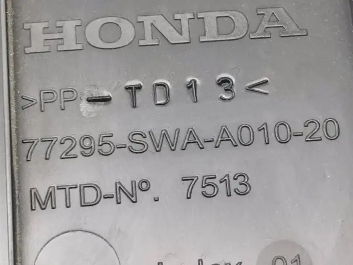 Honda CR-V (2009 - 2012) 77295SWAA01020 Передняя боковая обшивка салона — фото 4
