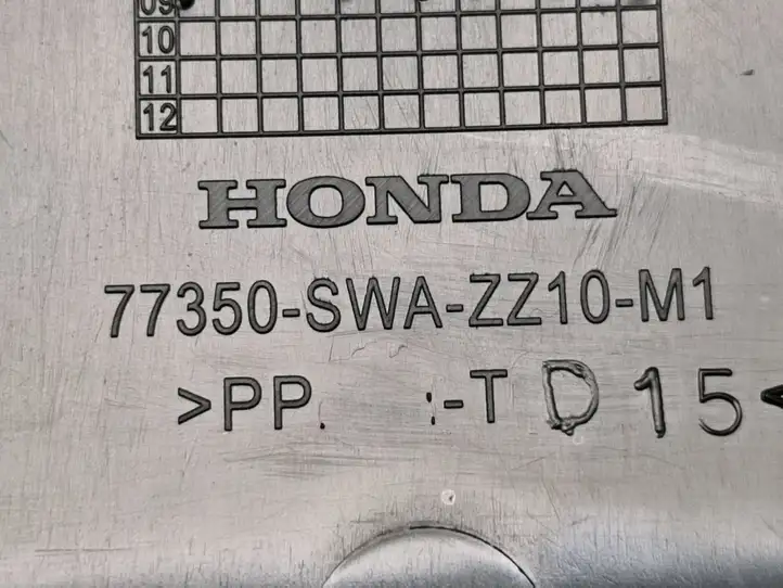 Honda CR-V (2009 - 2012) 77350SWAZZ10M1 Обшивка рулевой колонки — фото 7