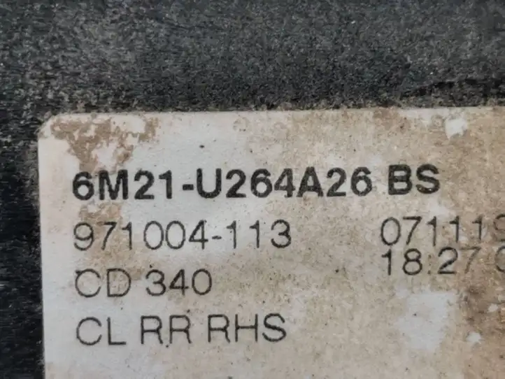 Ford S-MAX (2006 - 2010) 6M21U22404BCW Наружная ручка задней двери — фото 6