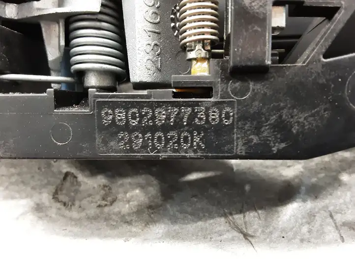 Citroen Berlingo (2018 - ) 9802977380 Наружная ручка задней двери — фото 5