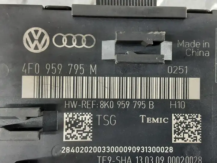 Audi Q5 SQ5 (2008 - 2012) 4F0959795M Блок управления дверью — фото 3
