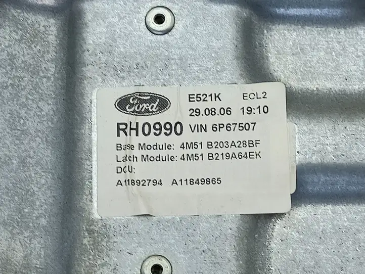 Ford Focus (2005 - 2008) 4M51B203A28BF Электростеклоподъемник передний (комплект) — фото 2