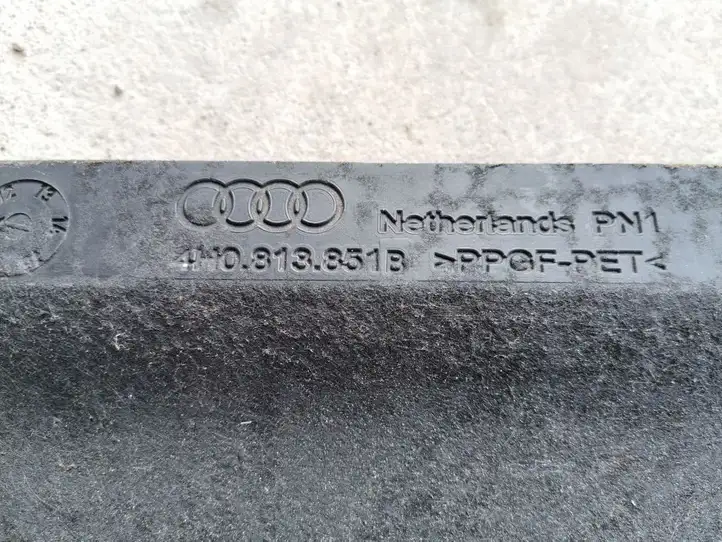 Audi A8 S8 D4 4H (2010 - 2014) 4H0813851B Защита днища багажника — фото 3