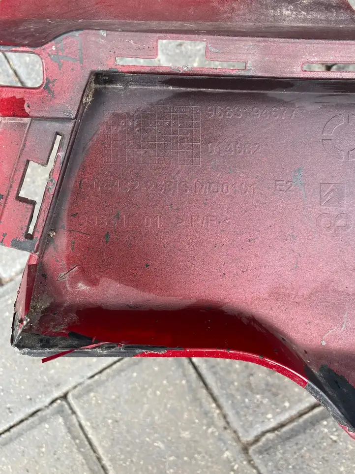 Citroen C3 Picasso (2010 - 2017) 9683194677 Угловая часть заднего бампера — фото 2