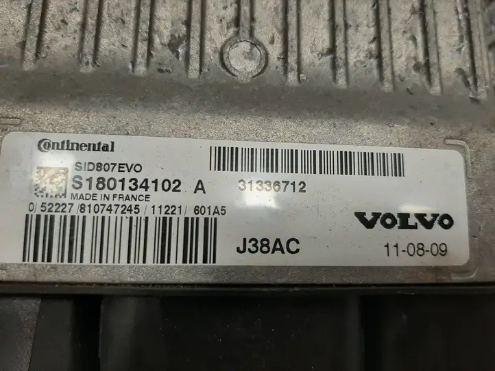 Volvo V60 (2013 - 2018) 31336712 Блок управления двигателем (ЭБУ) — фото 3