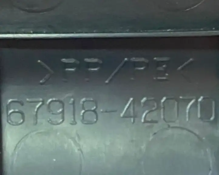 Toyota RAV 4 (XA40) (2012 - 2018) 6791842070 Внутренняя отделка заднего порога — фото 6