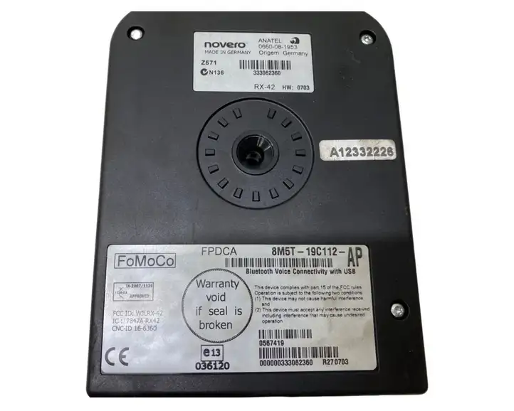 Ford S-MAX (2006 - 2010) 8M5T19C12AP Bluetooth модуль — фото 3