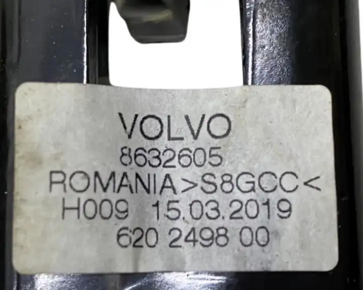 Volvo S90, V90 (2016 - 2020) 8632605 Электродвигатель регулировки ремня безопасности — фото 3