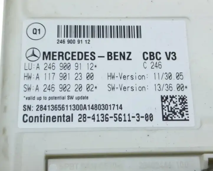 Mercedes-Benz GLA W156 (2013 - 2017) A2469009112 Блок SAM — фото 5