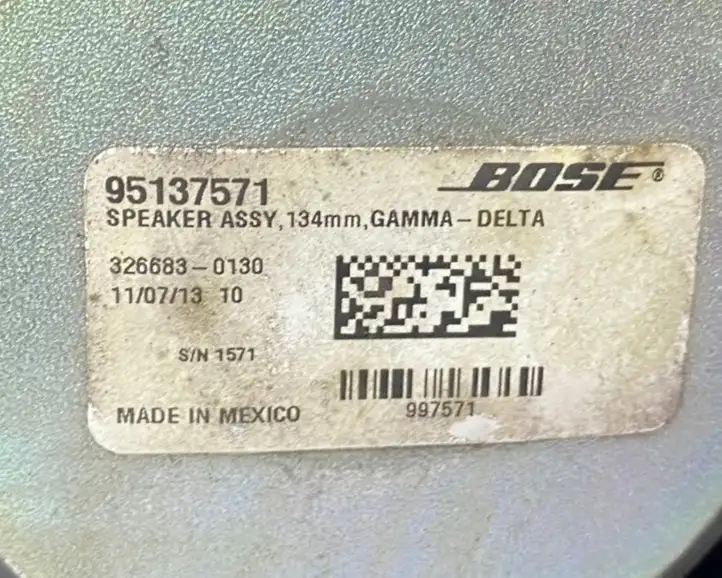Opel Mokka (2012 - 2016) 95137571 Твитер задних дверей — фото 6