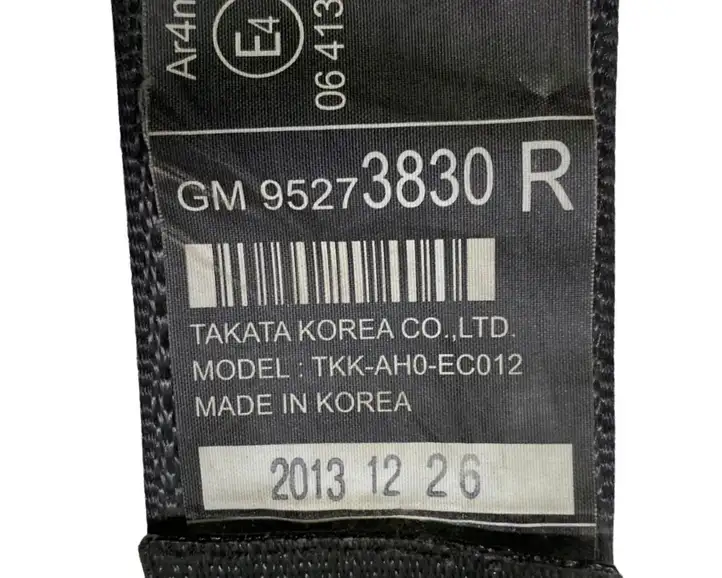 Opel Mokka (2012 - 2016) 95273830R Задний ремень безопасности — фото 6