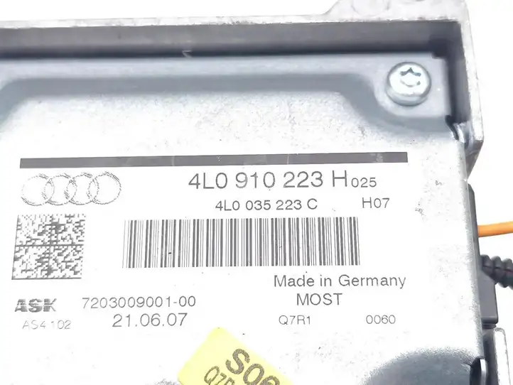 Audi Q7 4L (2005 - 2009) 4L0910223H Усилитель звука — фото 7