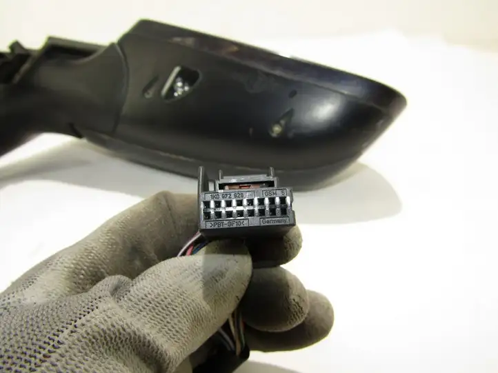Audi A6 S6 C6 4F (2008 - 2011) Боковое зеркало с электроприводом — фото 4