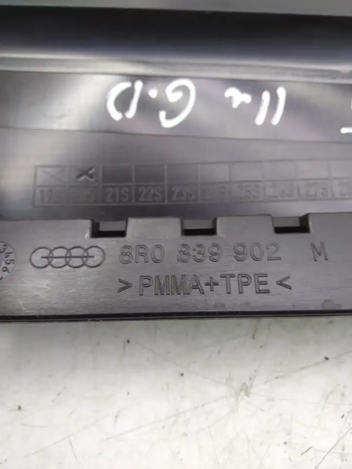 Audi Q5 SQ5 (2008 - 2012) 8R0839902 Накладка стекла задней двери — фото 3