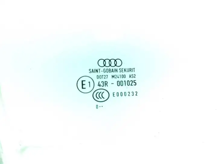 Audi A3/S3 8P (2008 - 2013) 43R001025 Стекло передней двери — фото 2