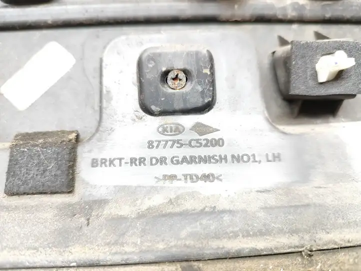 Kia Sorento (2017 - 2020) 87775C5200 Молдинги задней двери — фото 3