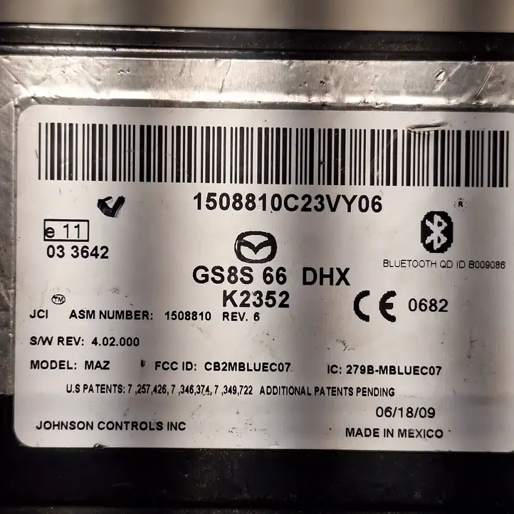 Mazda 6 (2009 - 2012) GS8S66 Микрофон (Bluetooth / телефон) — фото 4