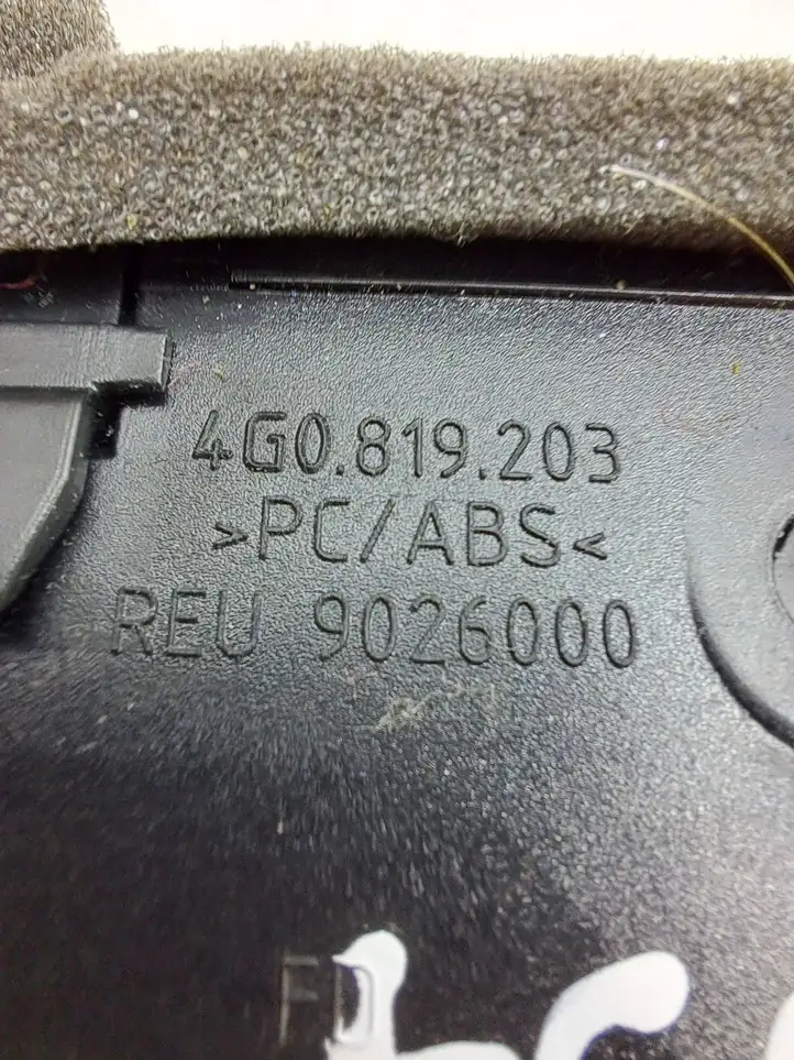 Audi A6 C7 (2011 - 2014) 4G0819203 Задний воздушный дефлектор — фото 3