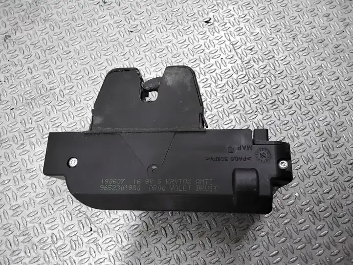 Citroen Xsara Picasso (1999 - 2012) 9652301980 Замок крышки багажника — фото 2