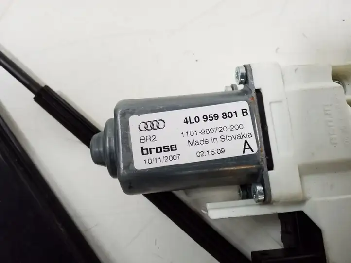 Audi Q7 4L (2005 - 2009) 4L0837461A Электростеклоподъемник передний (комплект) — фото 2