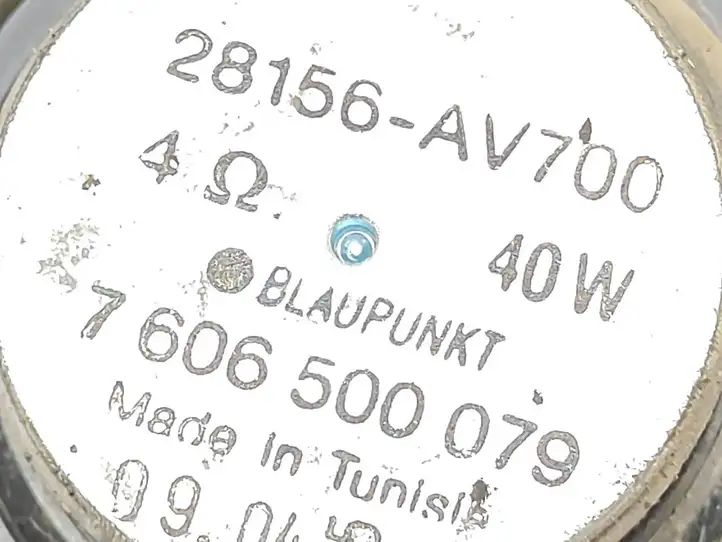Nissan Micra (2003 - 2007) 28156AV700 Динамики задних дверей — фото 4