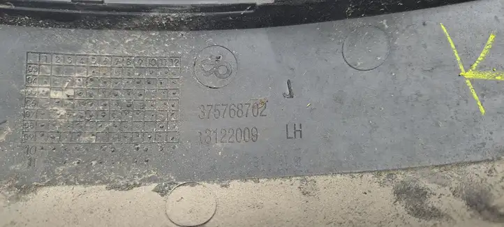 Opel Astra H (2004 - 2009) 13122009 Нижняя часть заднего бампера — фото 4