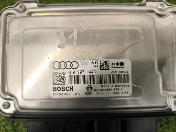 Audi A8 S8 D4 4H (2010 - 2014) 4H0907144C Блок управления парктрониками — фото 3
