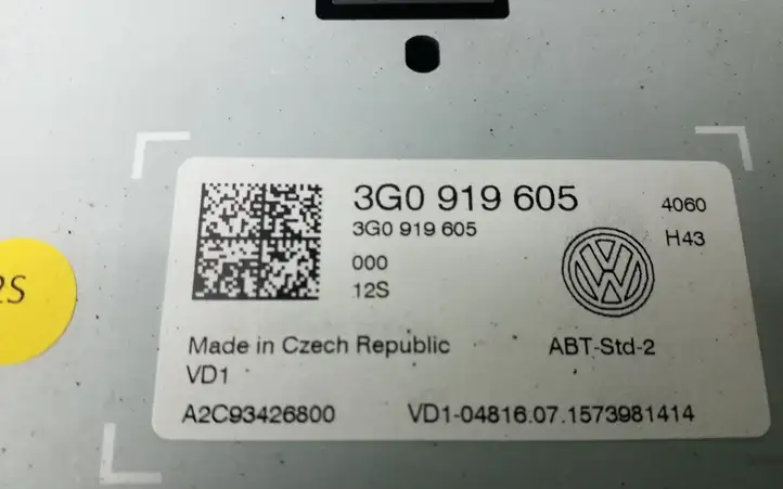 Volkswagen Golf VII (2013 - 2019) 3G0919605 Магнитола / мультимедийная система — фото 5