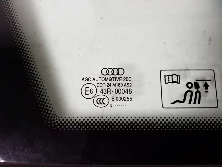 Audi A4 S4 B8 8K (2011 - 2015) 8K5845299G Заднее боковое стекло — фото 2