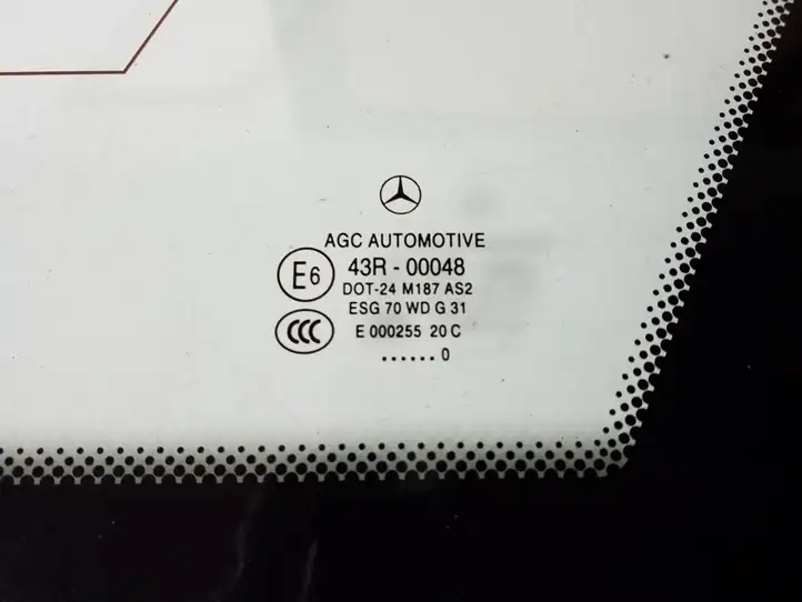 Mercedes-Benz C W204 (2007 - 2014) A2046701412 Заднее боковое стекло — фото 2