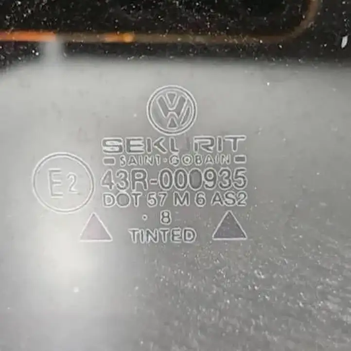 Volkswagen Multivan T4 (1991 - 2003) 43R000935 Заднее боковое стекло — фото 5