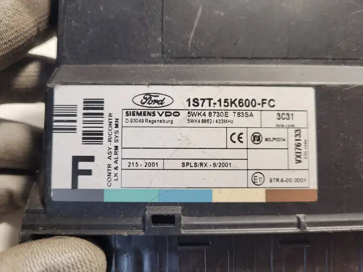 Ford Focus (1998 - 2004) 1S7T15K600FC Модуль комфорта — фото 3
