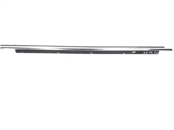 Audi A8 S8 D3 4E (2002 - 2005) 4E0853284B Накладка стекла передней двери — фото 1