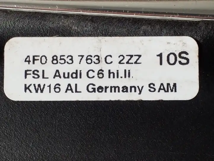 Audi A6 S6 C6 4F (2008 - 2011) 4F0853763C Молдинги задней двери — фото 5