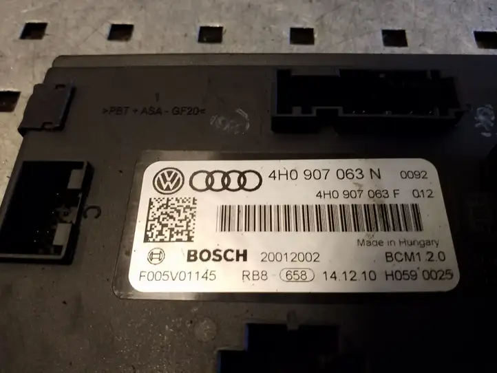 Audi A6 C7 (2011 - 2014) 4H0907063N Модуль комфорта — фото 2