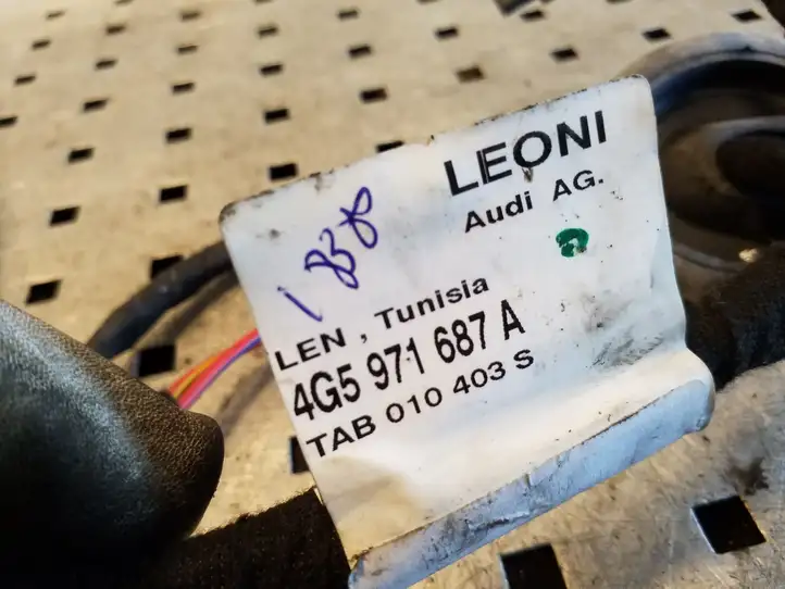Audi A6 C7 (2011 - 2014) 4G5971687A Проводка задней двери — фото 2