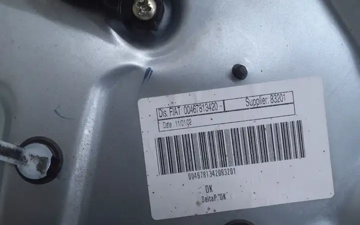 Fiat Stilo (2001 - 2010) 00467813420 Электростеклоподъемник передний (комплект) — фото 4