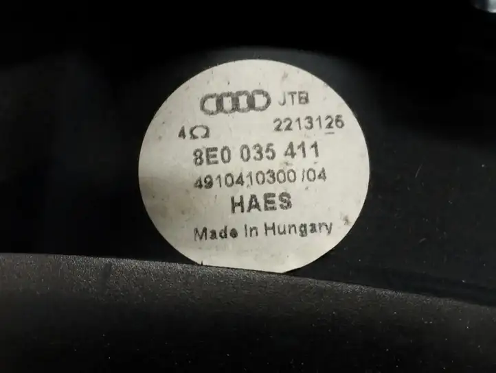 Audi A4 S4 B6 8E 8H (2000 - 2006) 8E0035411 Динамики задних дверей — фото 2