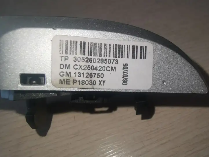 Opel Astra H (2004 - 2009) 13126750 Кнопки на рулевом колесе — фото 2