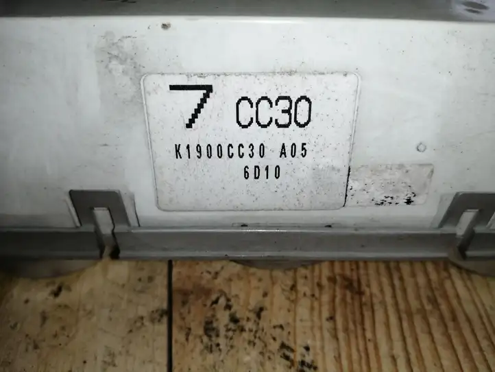 Mazda 5 (2005 - 2010) K1900CC30 Блок управления климат-контролем — фото 2