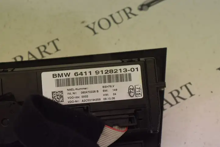 BMW 3 E90 E91 (2005 - 2012) Блок управления климат-контролем — фото 6