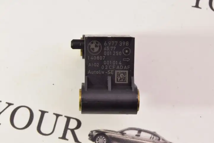 BMW 5 E60 E61 (2004 - 2010) 6977398 Датчик удара SRS — фото 3