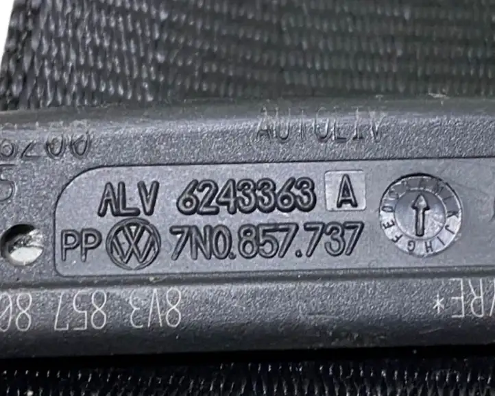 Audi A3/S3 8V (2012 - 2016) 7N0857737 Задний ремень безопасности — фото 5