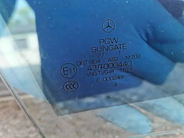 Mercedes-Benz GL X164 (2006 - 2012) 43R000440 Стекло задней двери — фото 3
